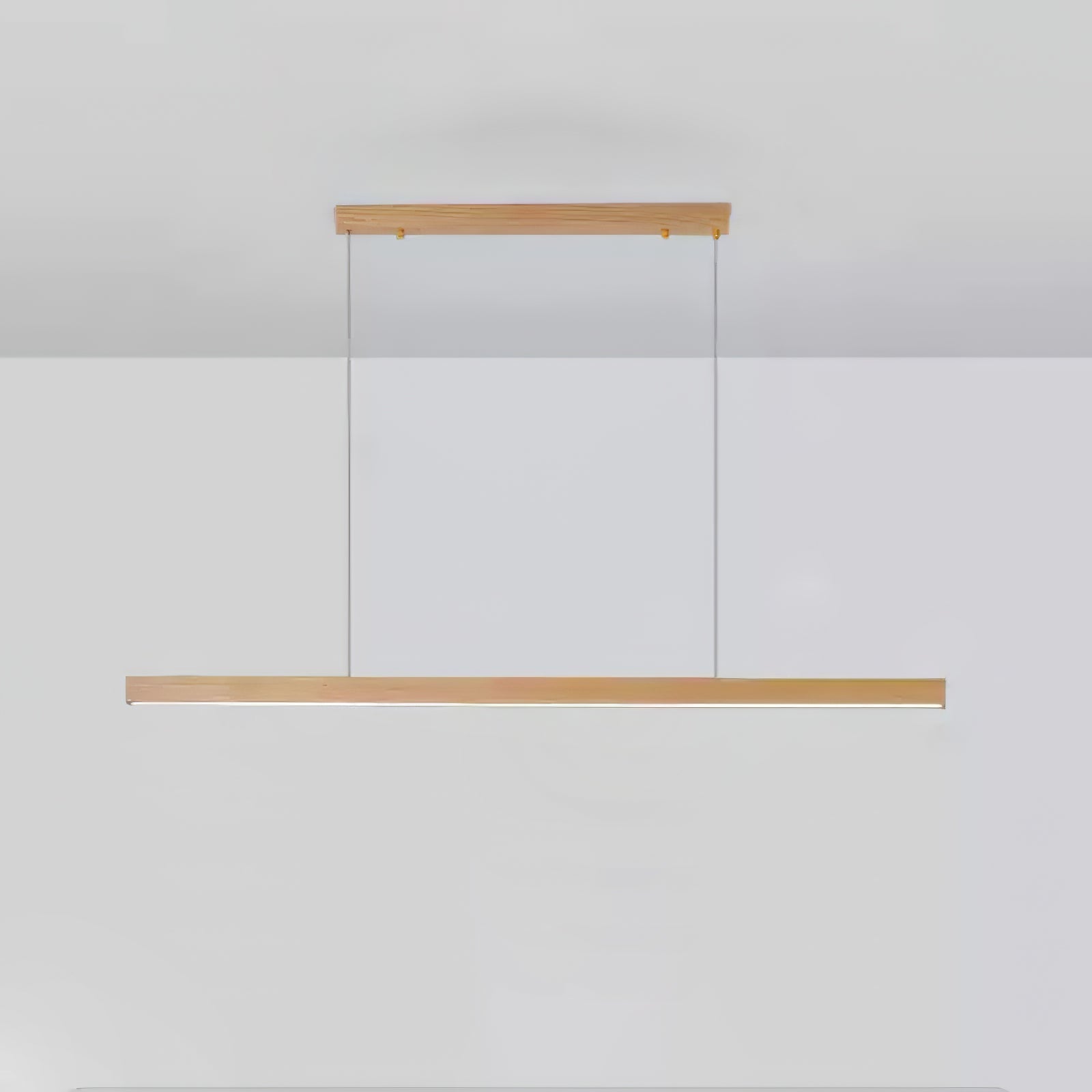Rinalina Linear Minimalist Wood Pendant Light