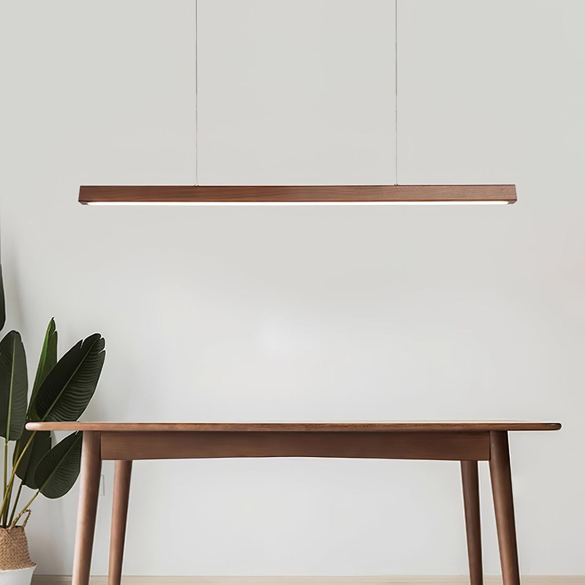 Calderwood Linear Wooden Pendant Light