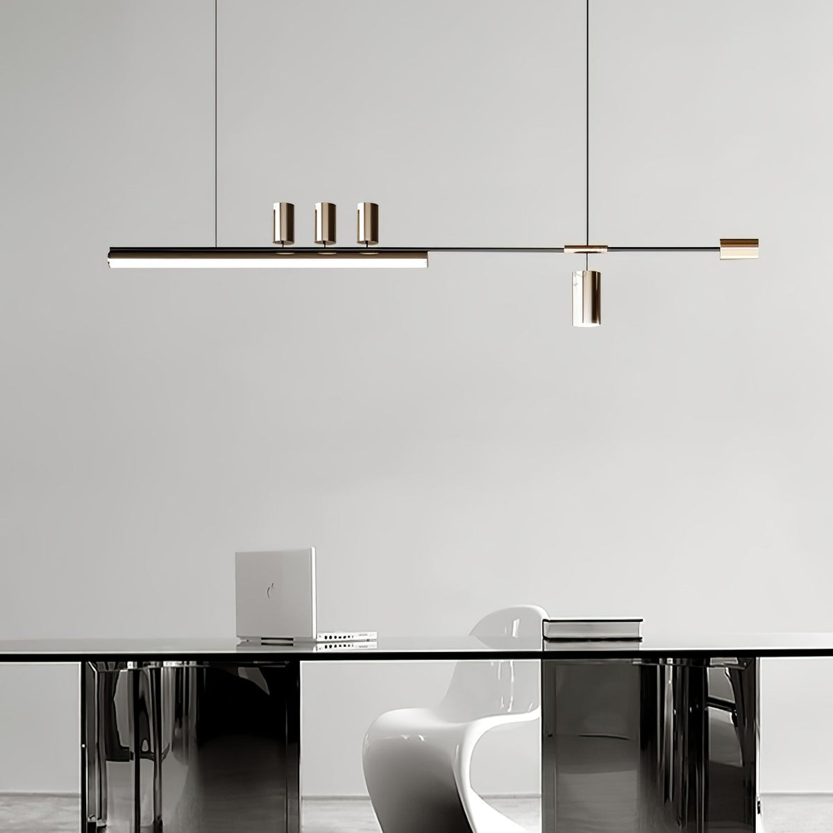 Aulten Modern Minimalist Linear Island Pendant Lamp