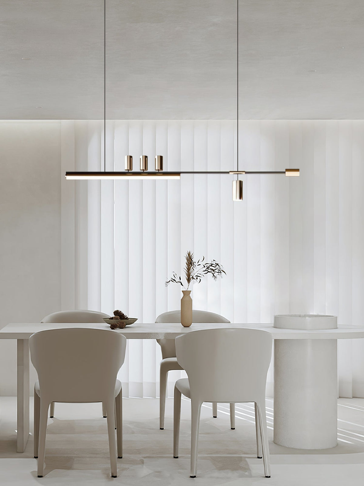 Aulten Modern Minimalist Linear Island Pendant Lamp