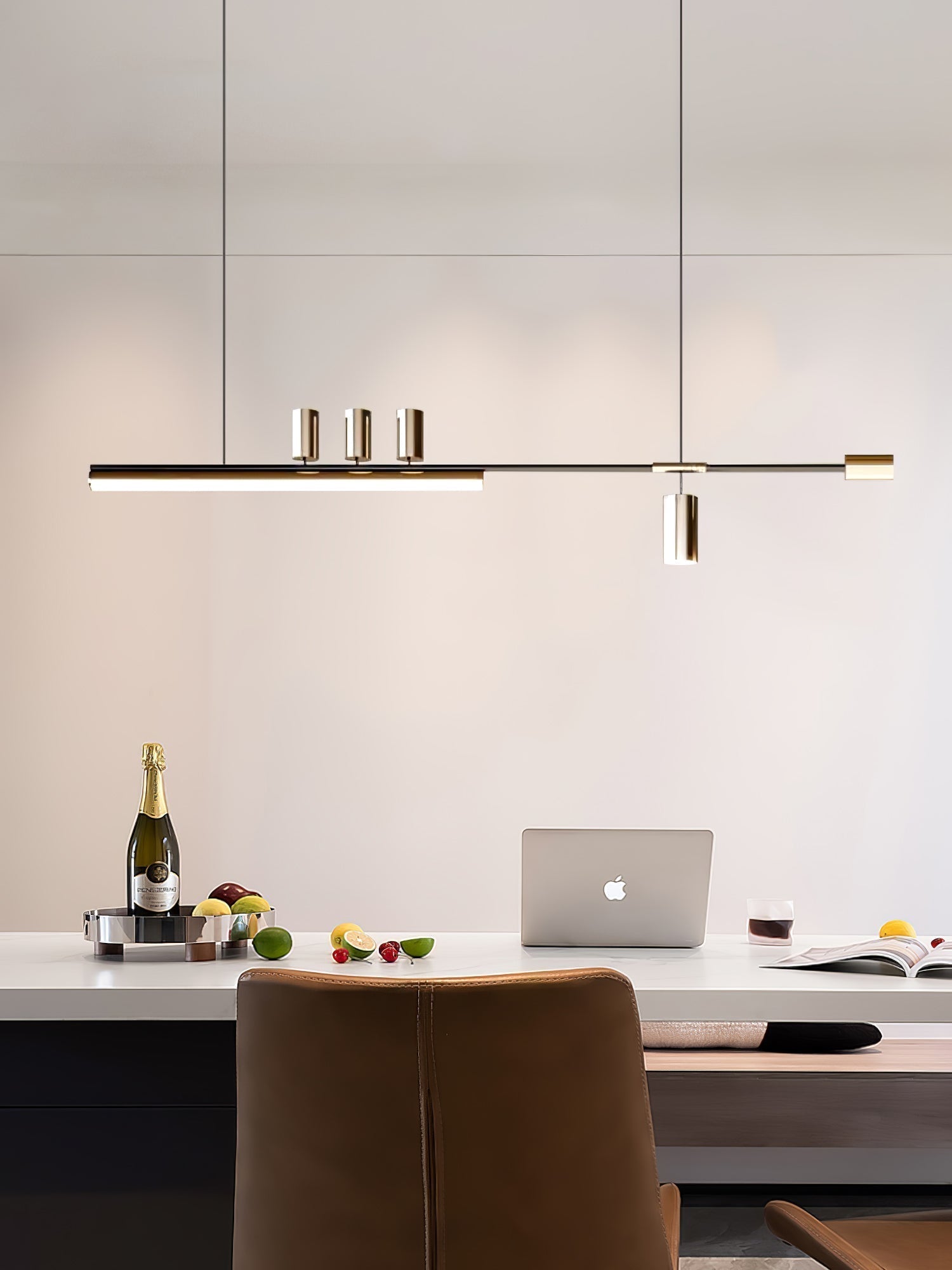 Aulten Modern Minimalist Linear Island Pendant Lamp