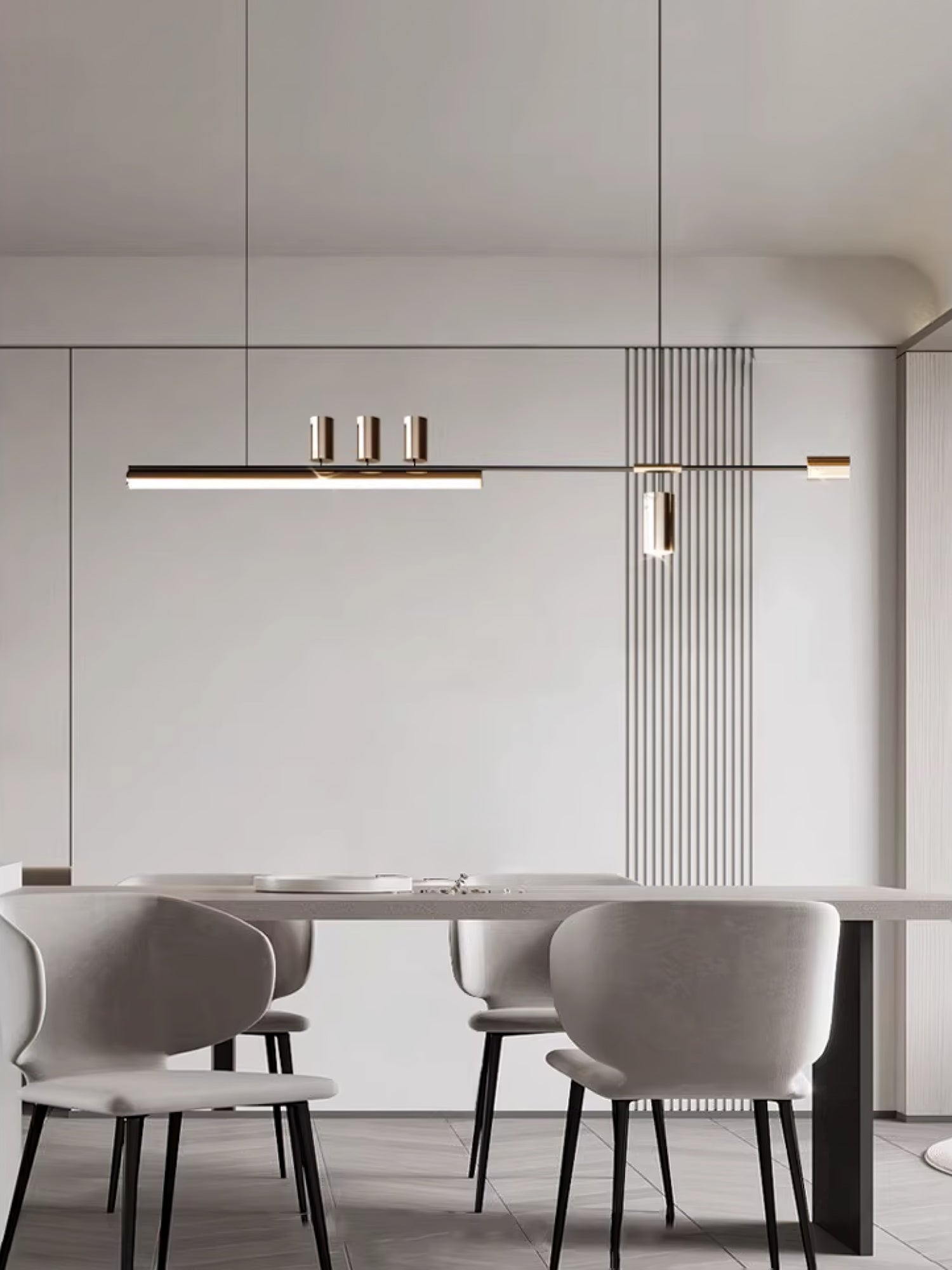 Aulten Modern Minimalist Linear Island Pendant Lamp