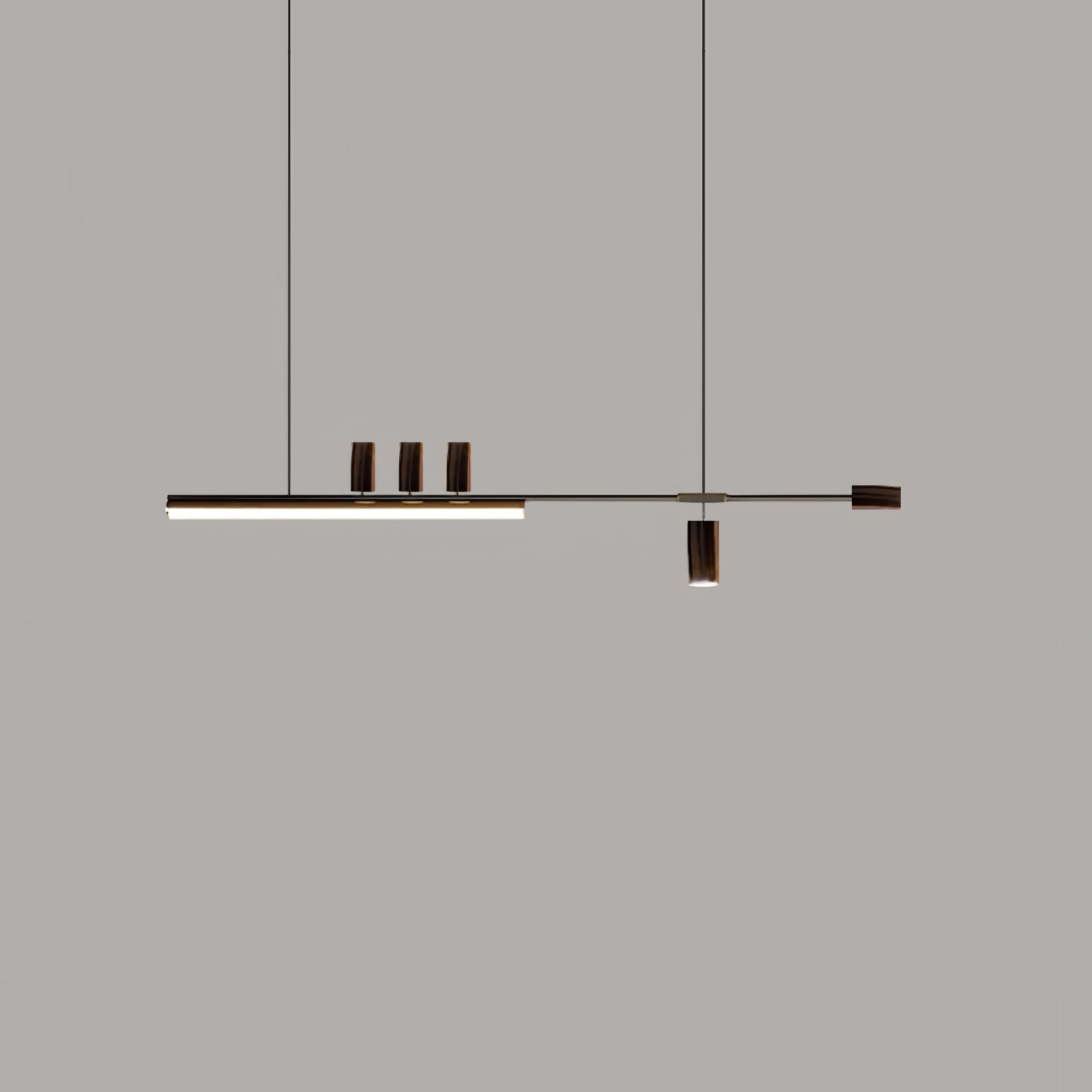 Aulten Modern Minimalist Linear Island Pendant Lamp