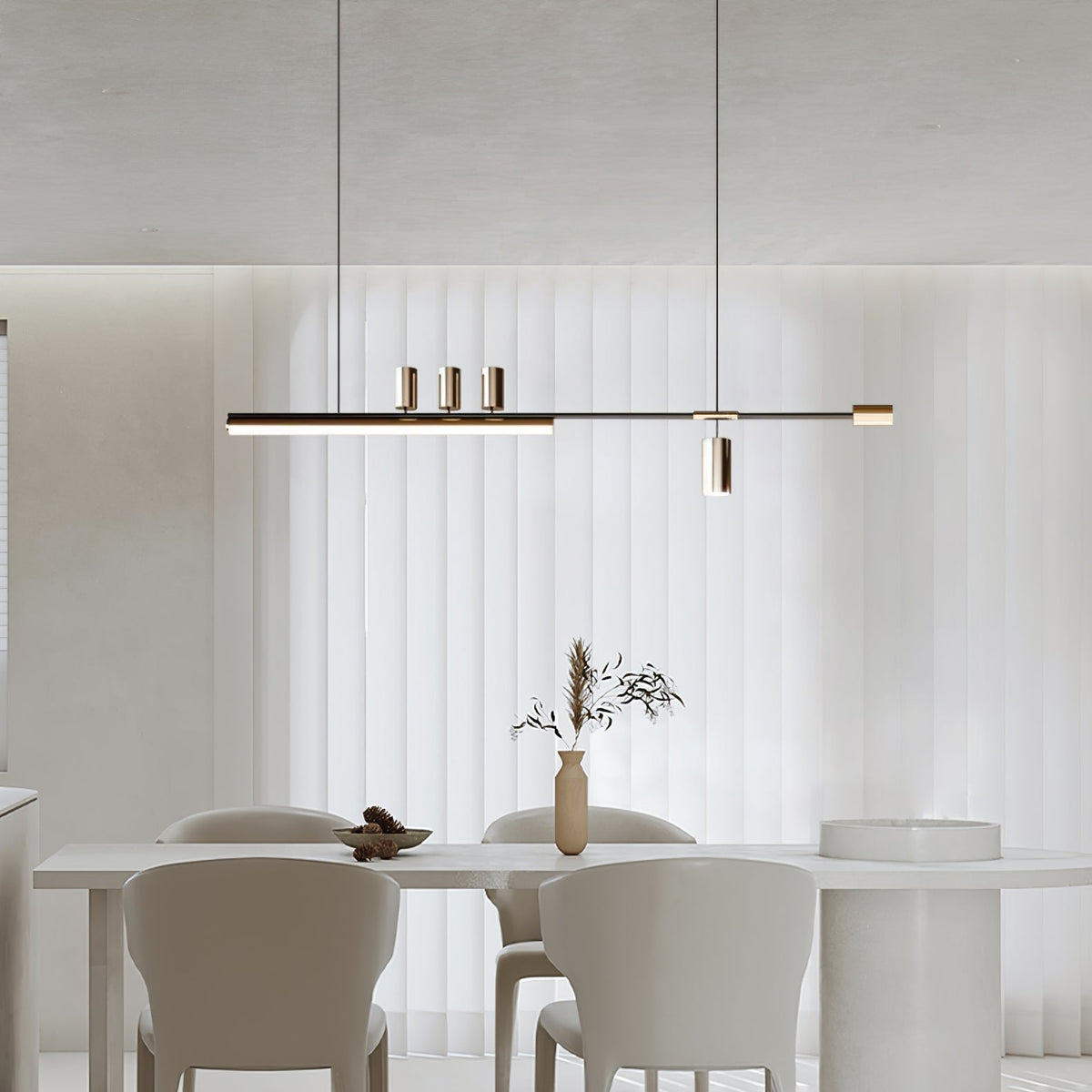 Aulten Modern Minimalist Linear Island Pendant Lamp