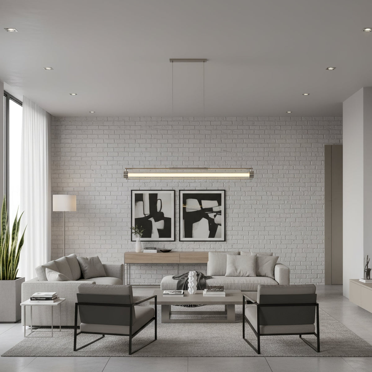 Terienette Linear Tube Linear Pendant