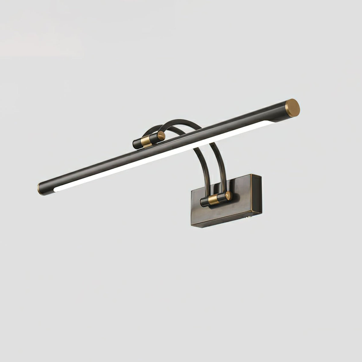 Solarielle Linear Vanity Brass Wall Light