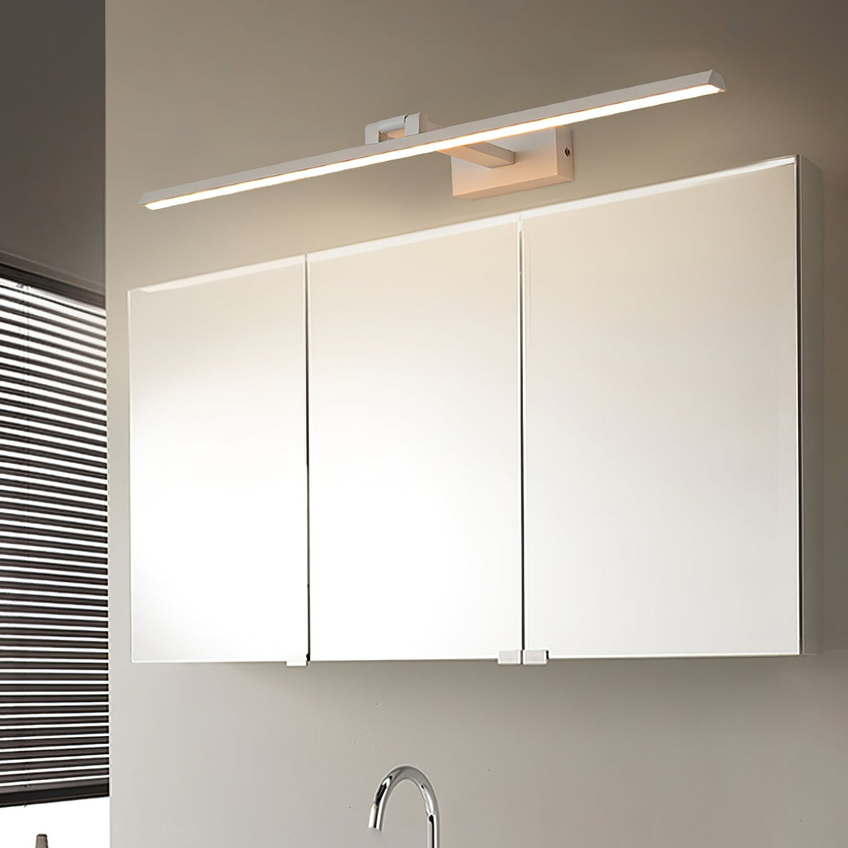 Linear Modern Minimalist Bathroom Wall Lamp
