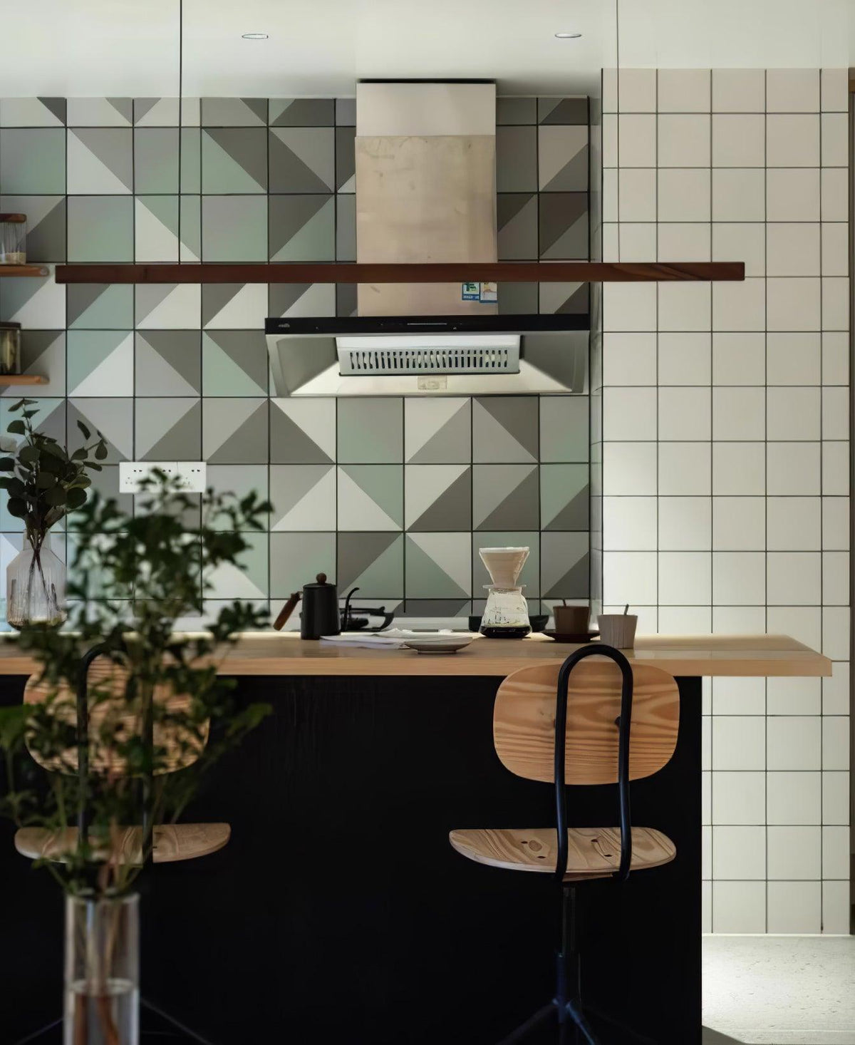 Calderwood Linear Wooden Pendant Light
