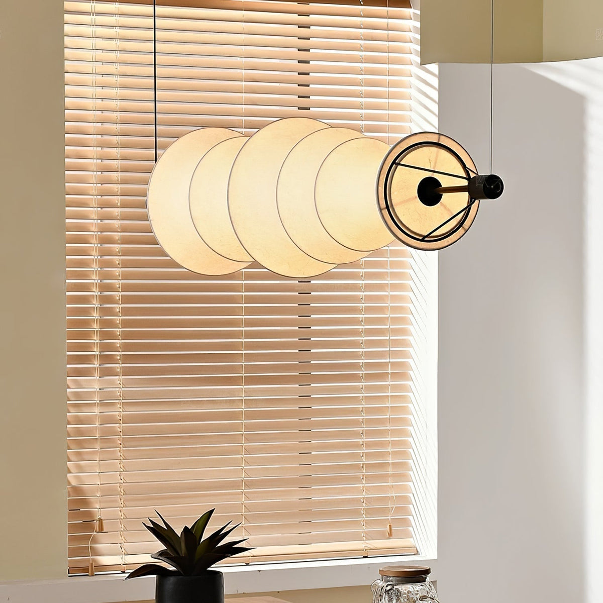 Avlorisra Art Elegance Silk Pendant Lamp