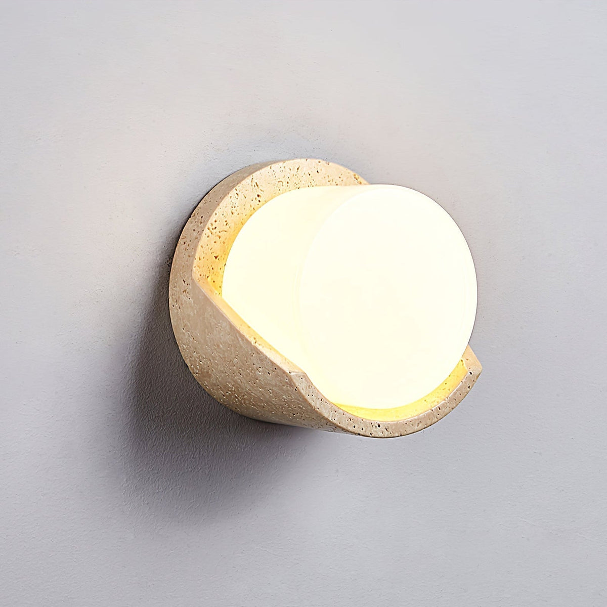 Quendis Travertine Wall Light