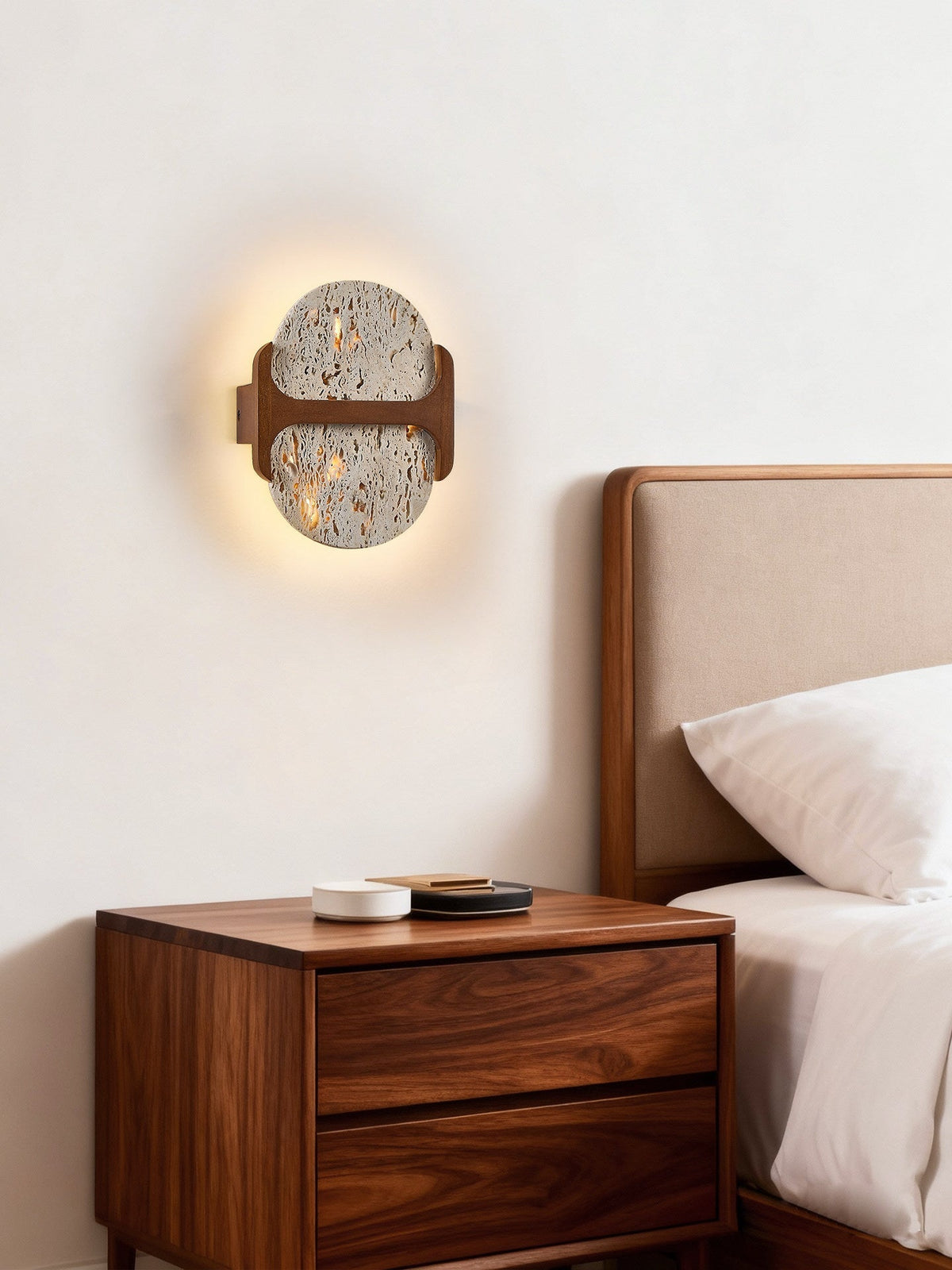 Seriaya Travertine Wall Light