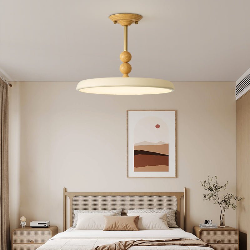 Solwick Scallop Flush Mount Ceiling Light