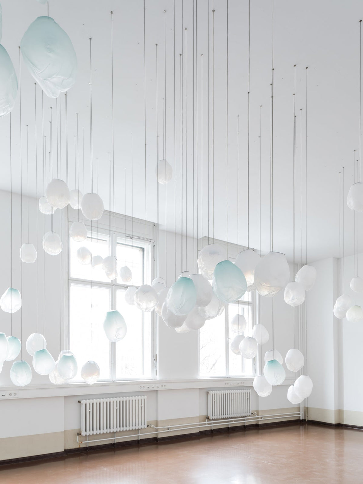 Celenelle Liquid Glass Stone Pendant Light