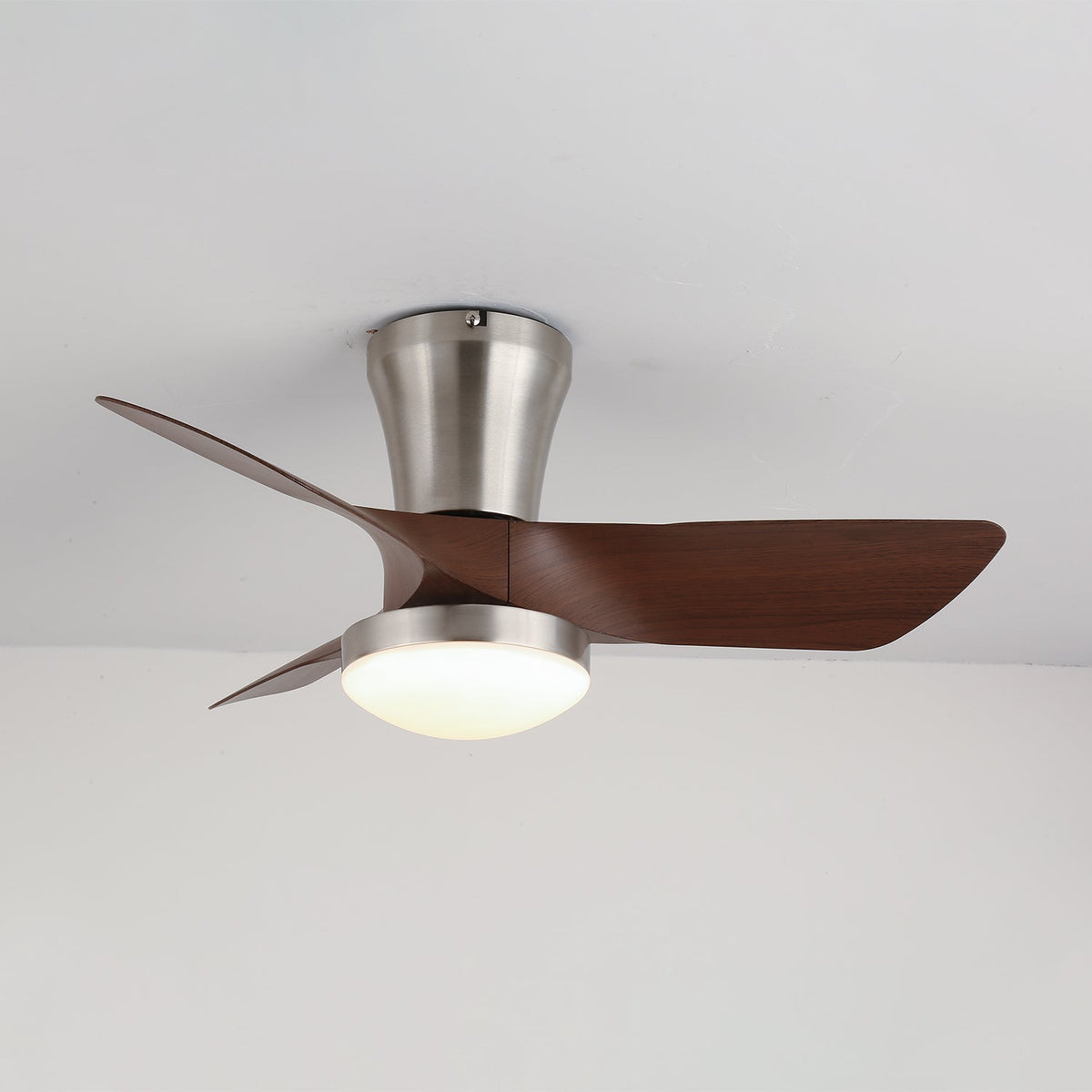 Trivon Modern Wood Ceiling Fan Light