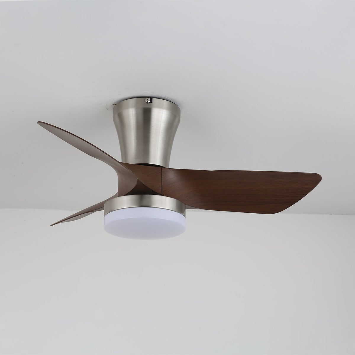 Trivon Modern Wood Ceiling Fan Light