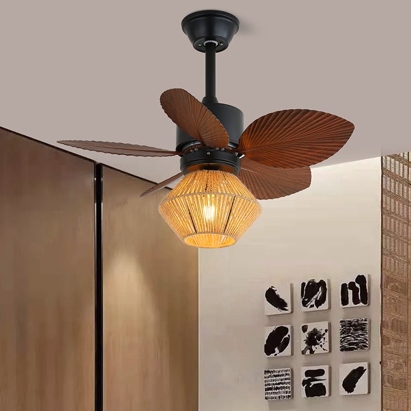Daxon Industrial Ceiling Fan Light