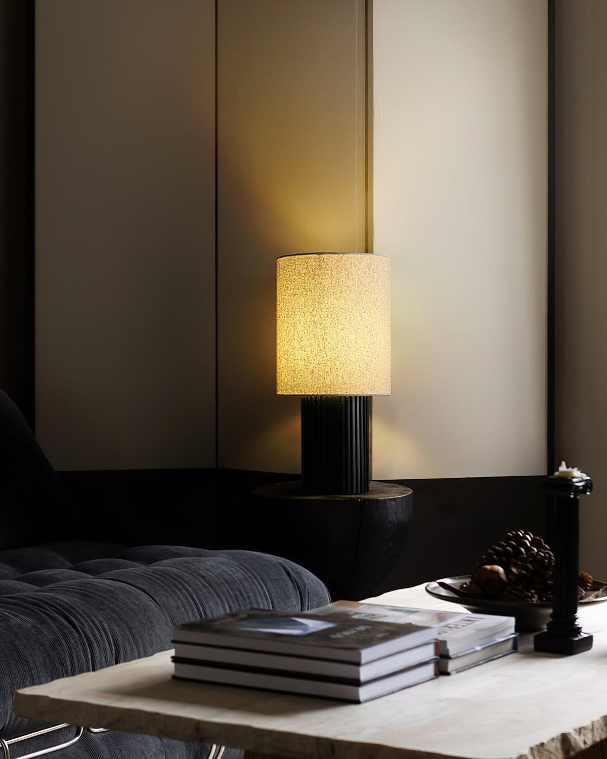 Grove Vintage Fabric Table Lamp