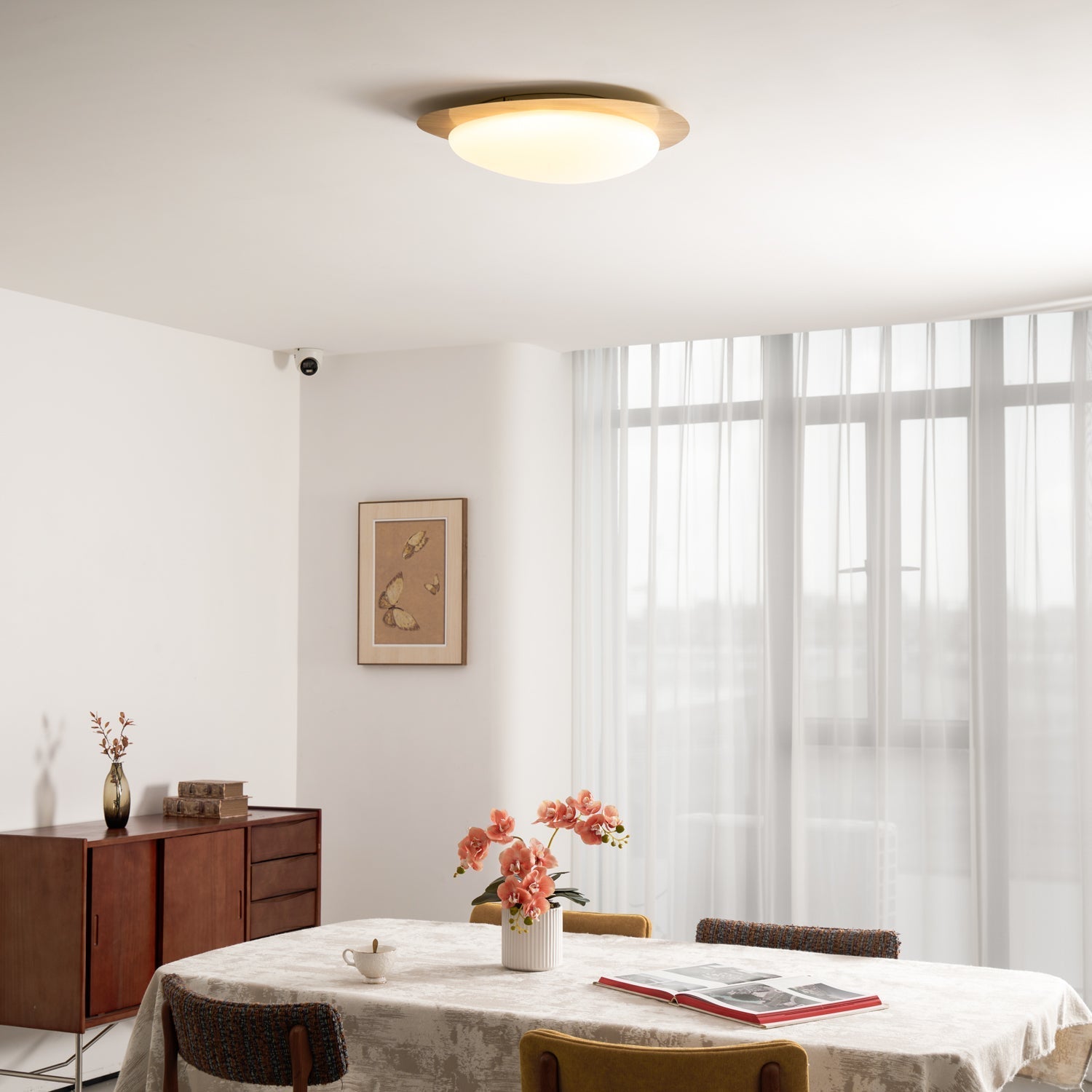 Orinvale Pebble Metal Flush Mount Ceiling Light