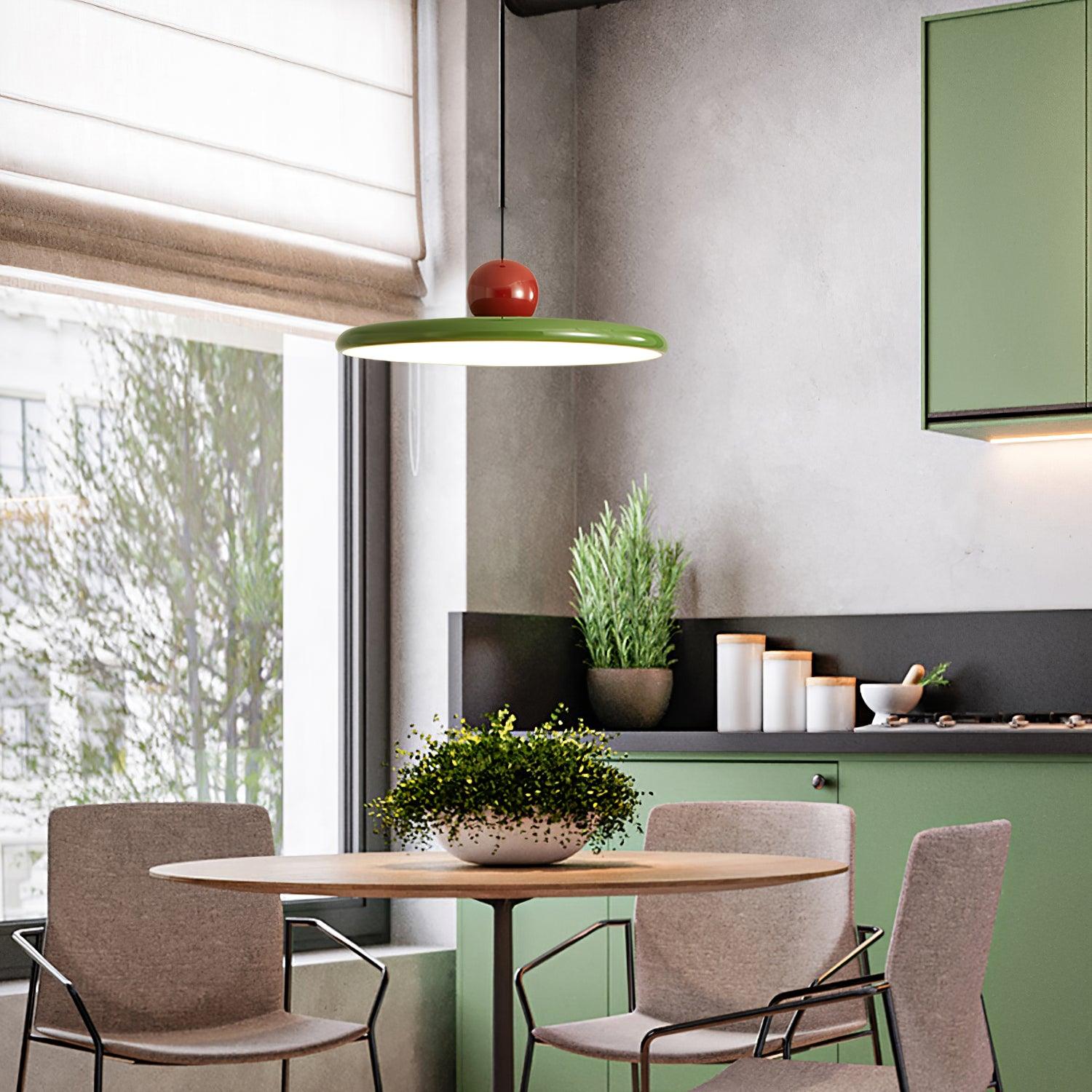 Terioaine Pendant Lamp Swag Green and Red