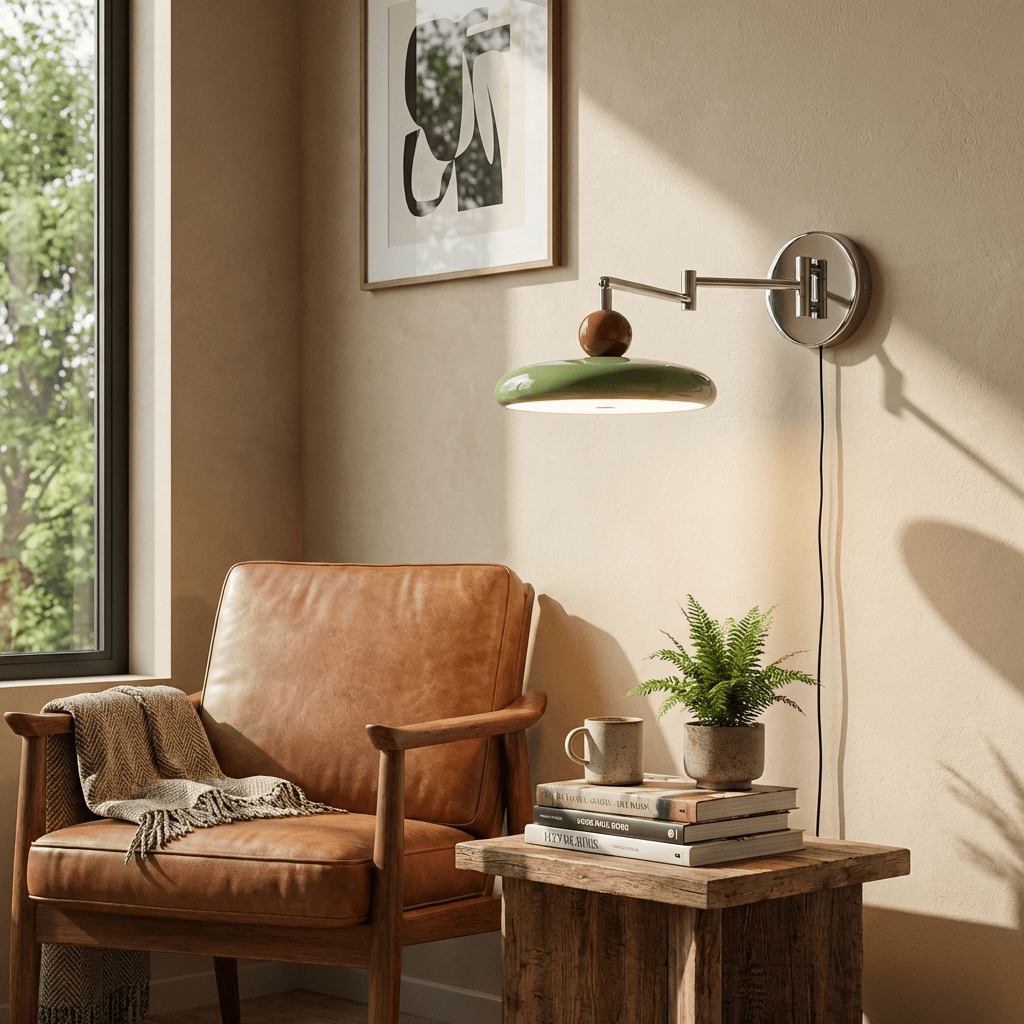 Caspstead Lola Plug In Indoor Wall Light