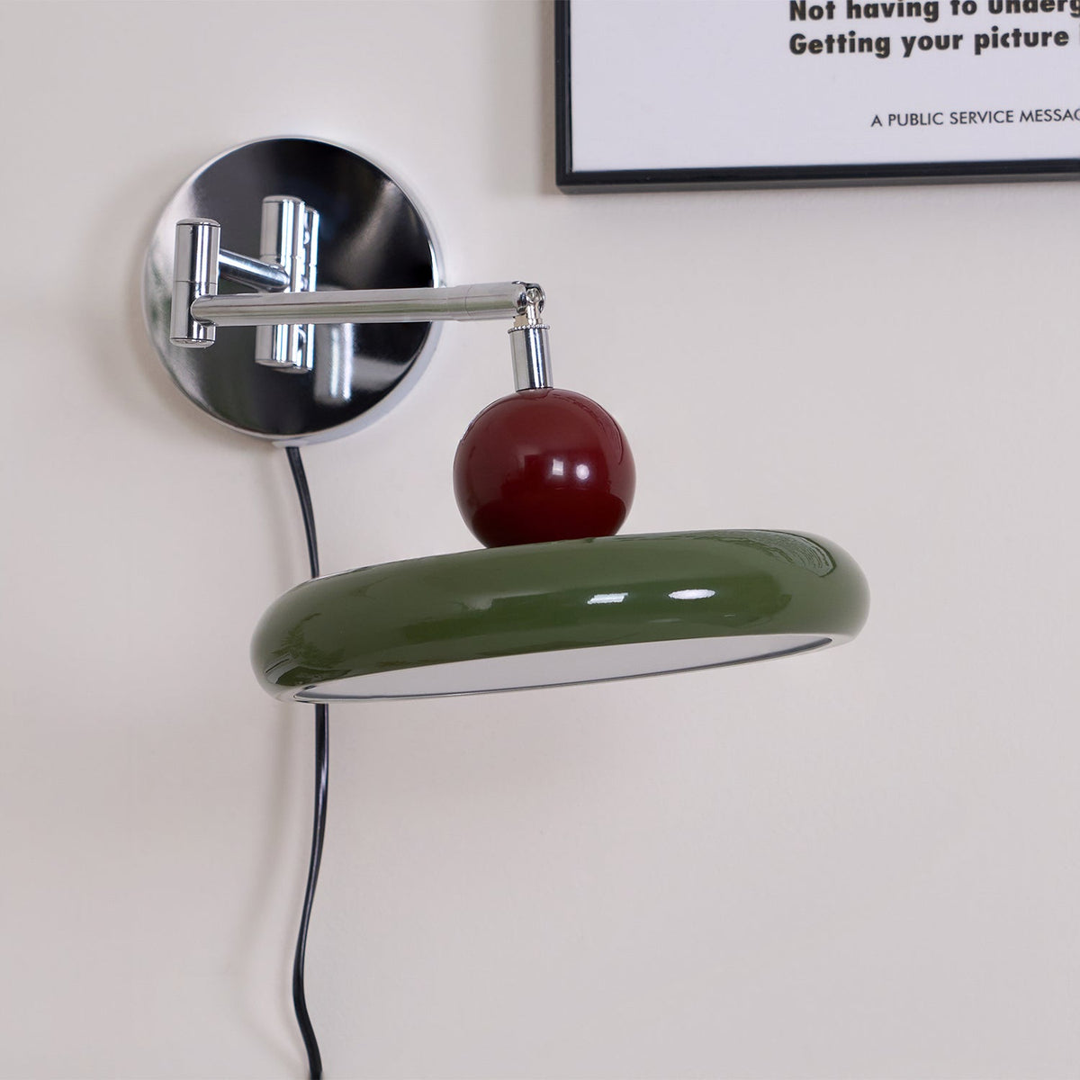 Caspstead Lola Plug In Indoor Wall Light