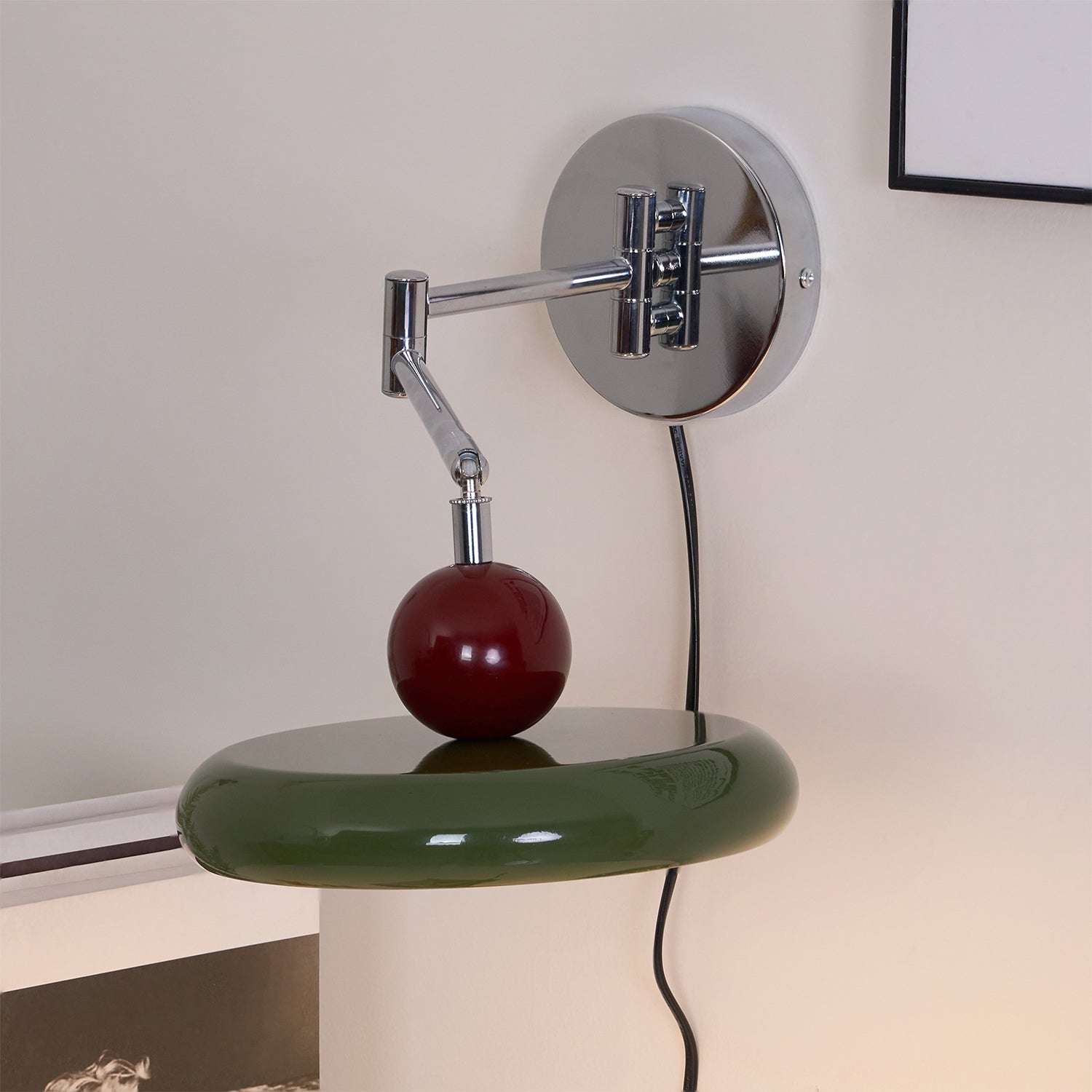 Caspstead Lola Plug In Indoor Wall Light
