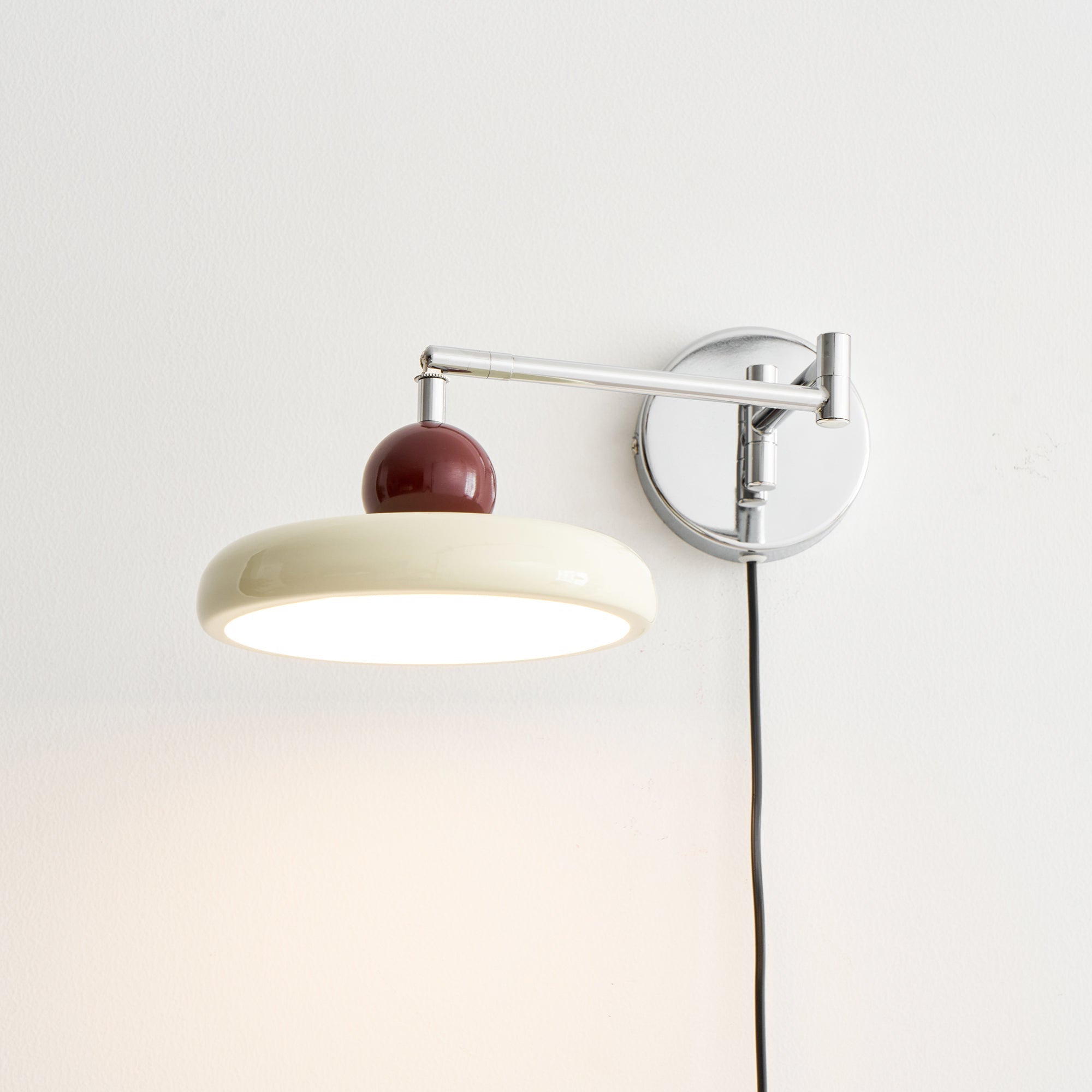 Caspstead Lola Plug In Indoor Wall Light