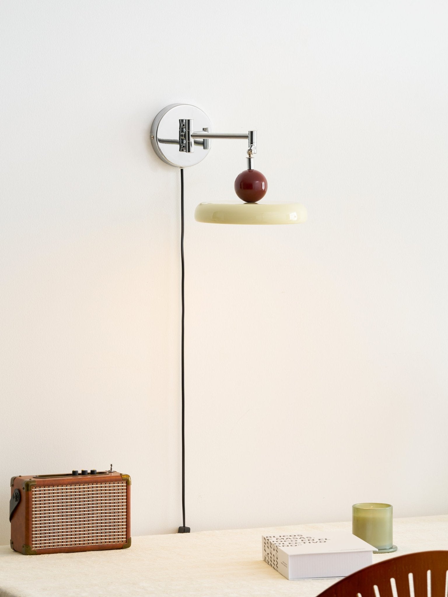 Caspstead Lola Plug In Indoor Wall Light