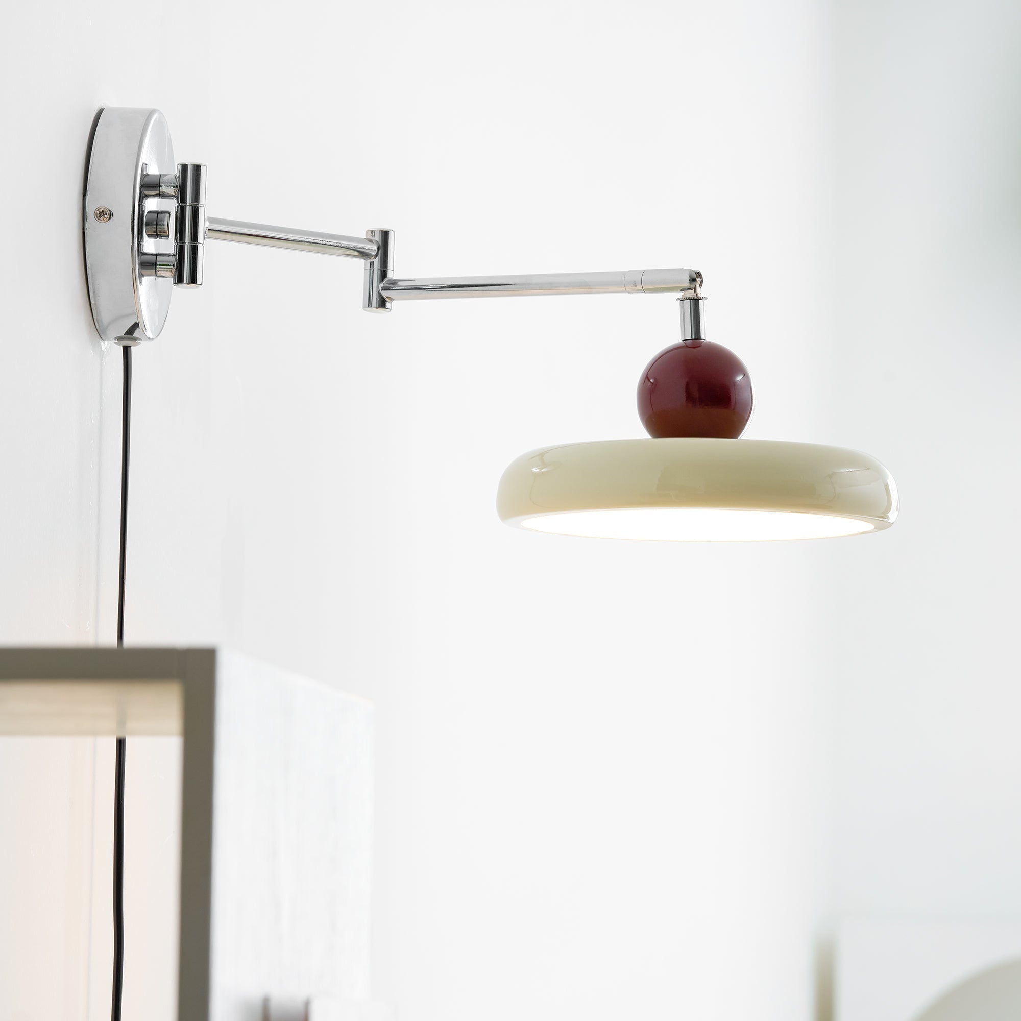 Caspstead Lola Plug In Indoor Wall Light