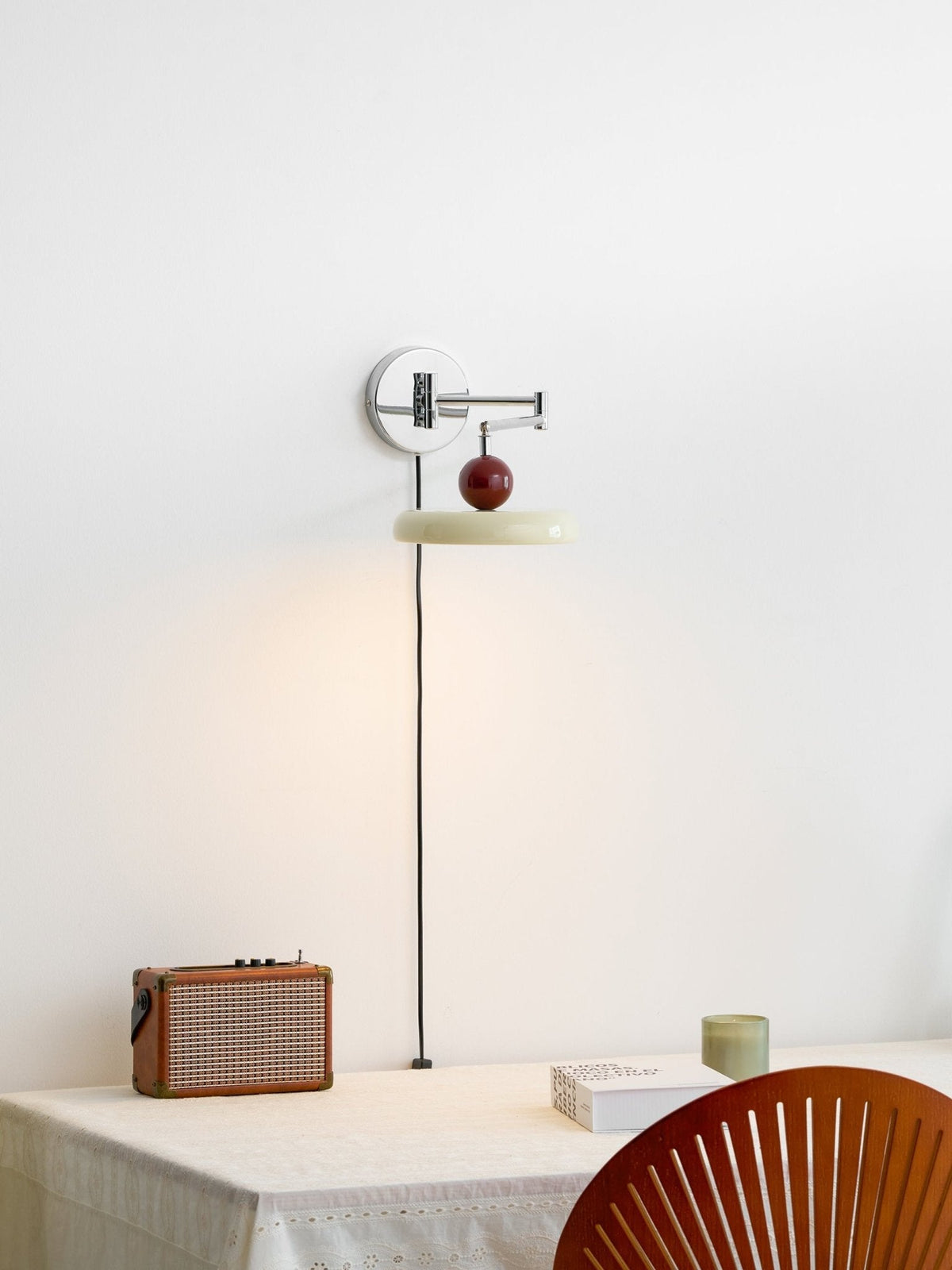 Caspstead Lola Plug In Indoor Wall Light