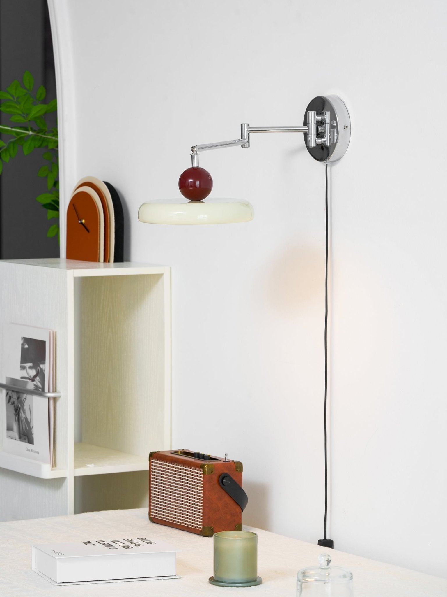 Caspstead Lola Plug In Indoor Wall Light