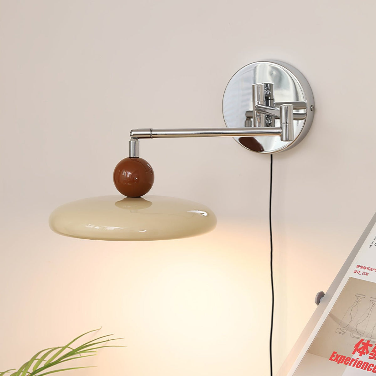 Caspstead Lola Plug In Indoor Wall Light