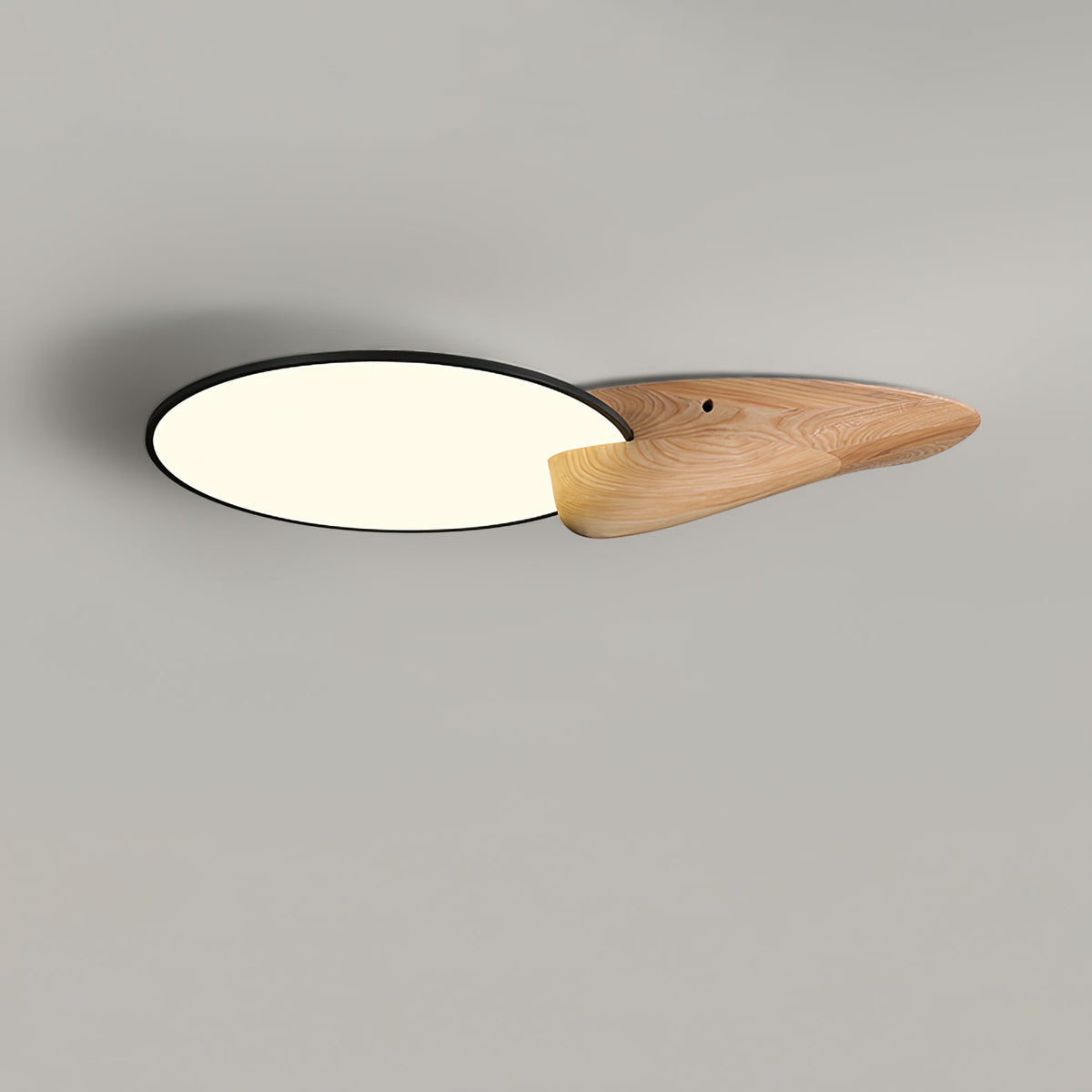 Zovenel Premium	Elegance Peak Wood Ceiling Lamp