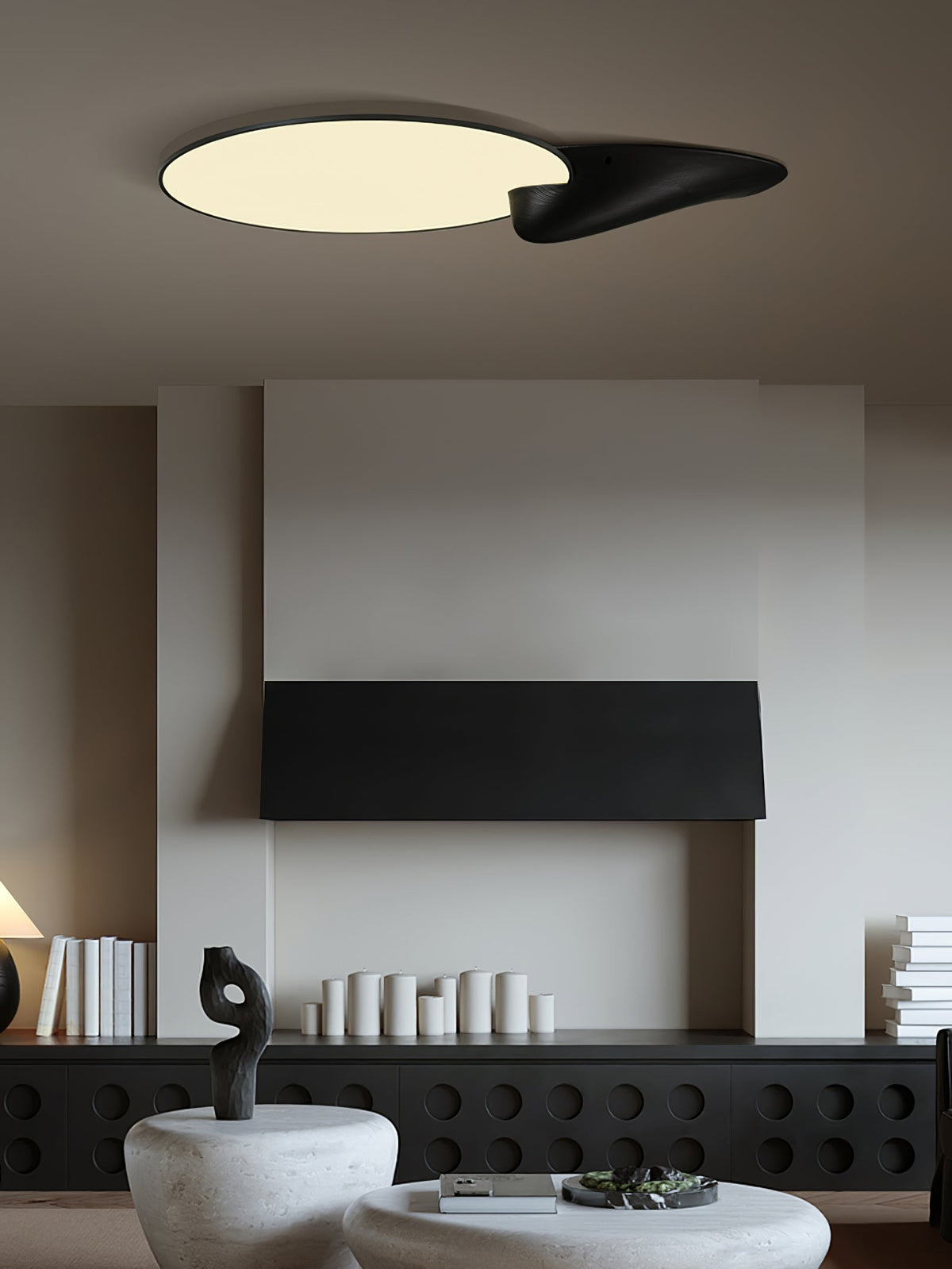 Zovenel Premium	Elegance Peak Wood Ceiling Lamp