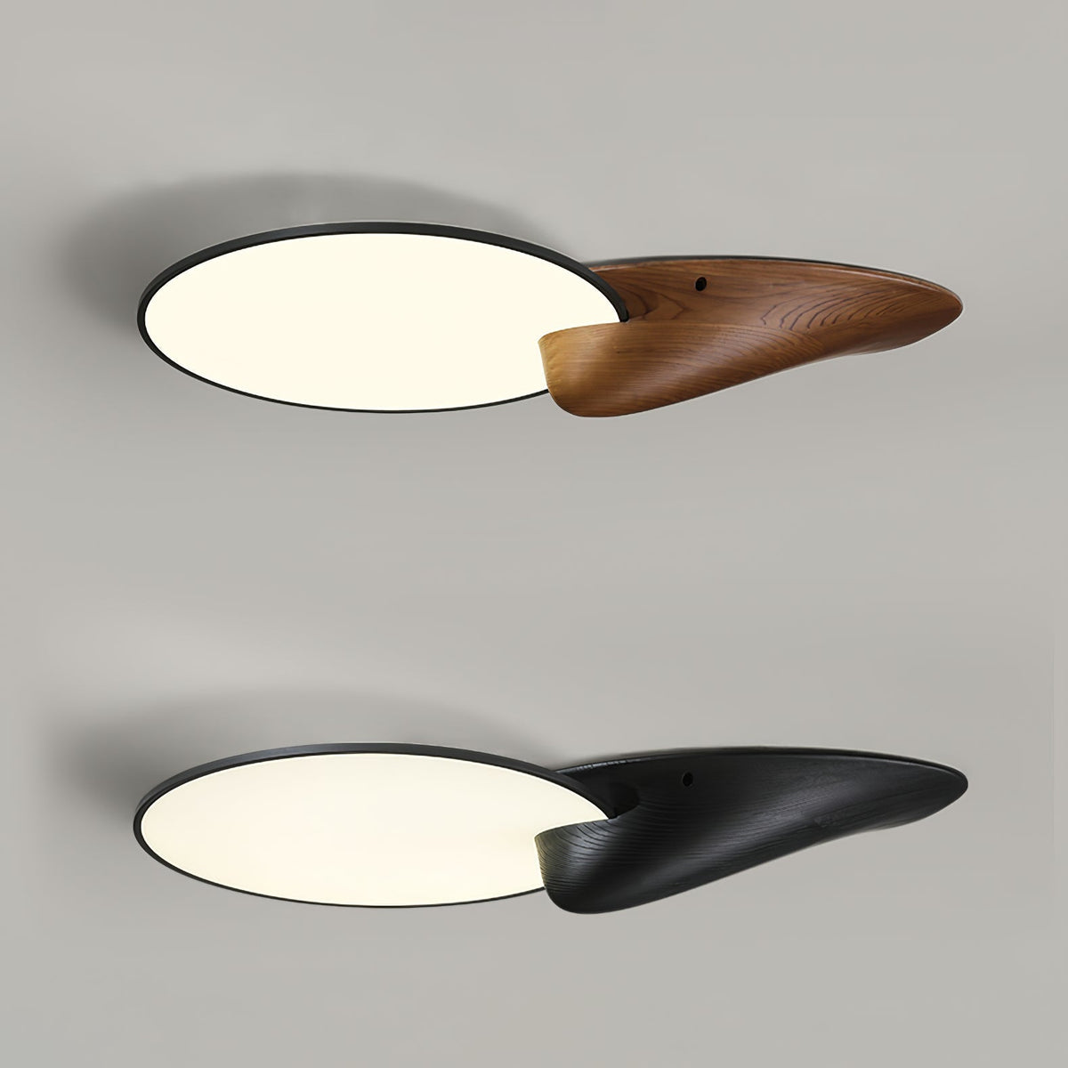 Zovenel Premium	Elegance Peak Wood Ceiling Lamp