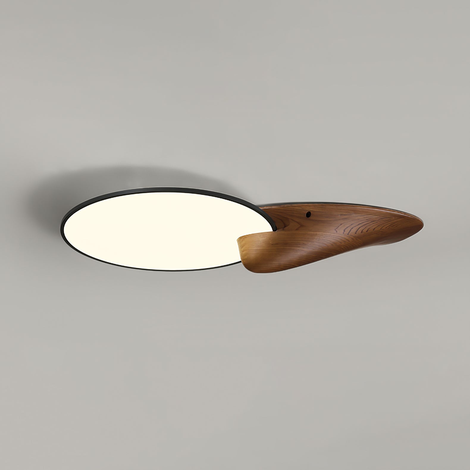 Zovenel Premium	Elegance Peak Wood Ceiling Lamp