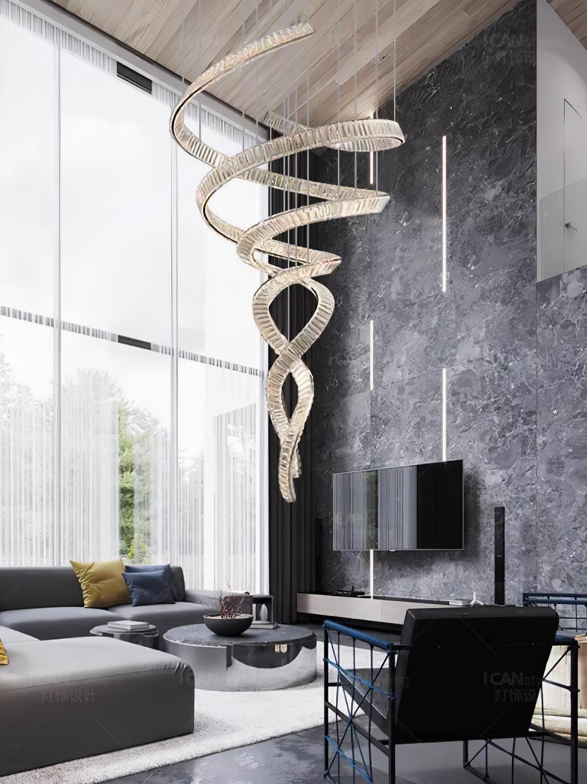 Cotalan Fluid Gold Pendant Light