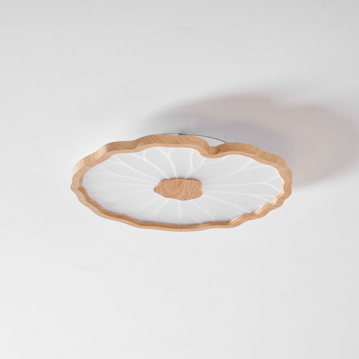 Miramere Lotus Leaf Acrylic Flush Mount Ceiling Light