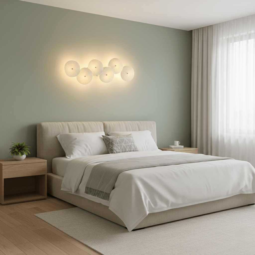 Fairhaven Lotus Petal Indoor Wall Light