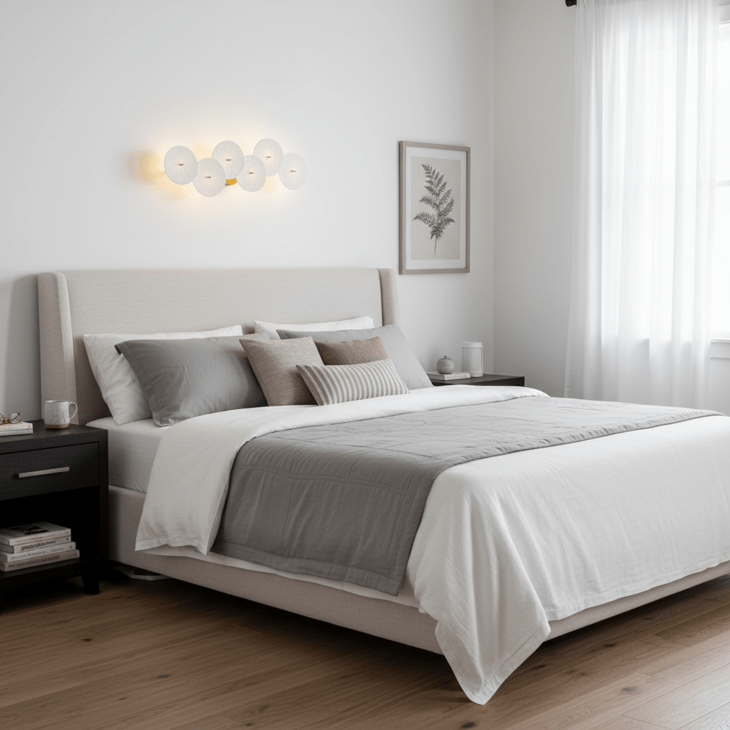 Fairhaven Lotus Petal Indoor Wall Light