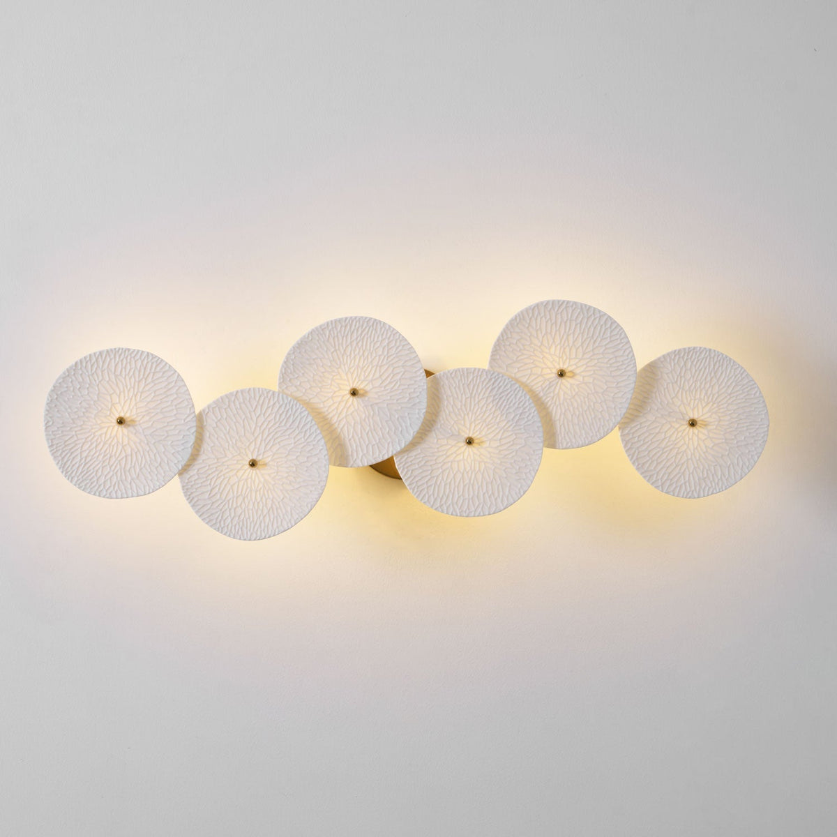 Fairhaven Lotus Petal Indoor Wall Light