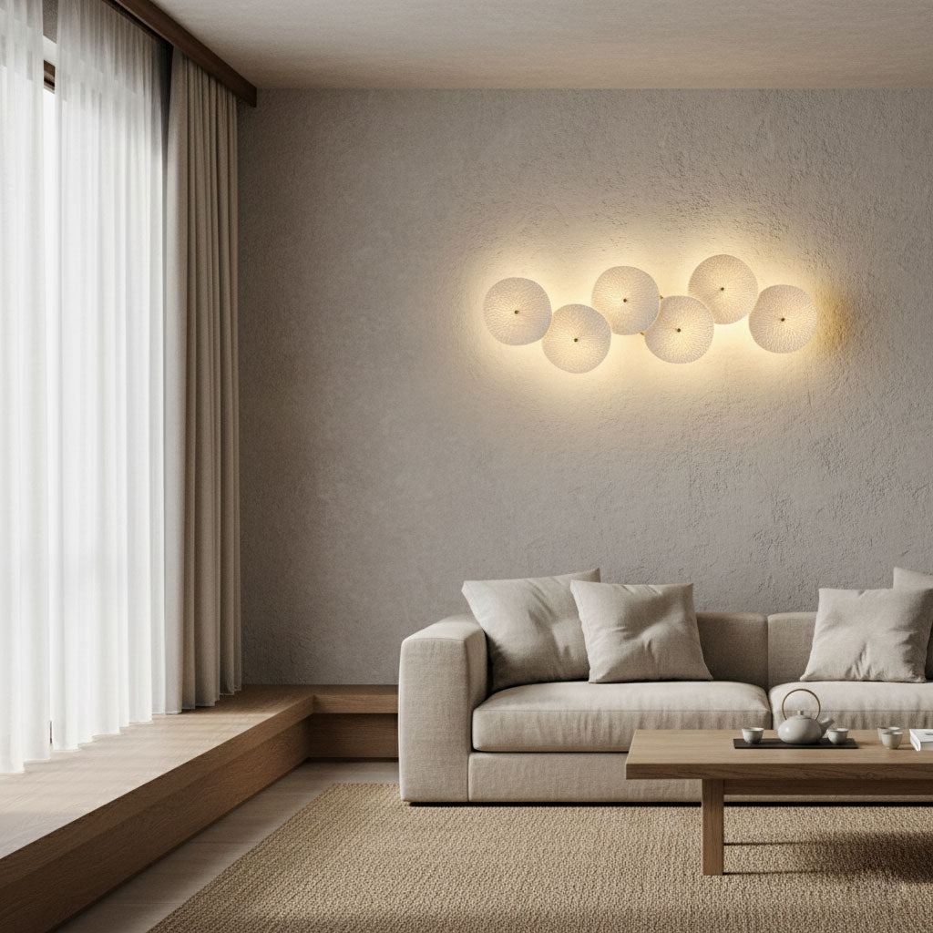 Fairhaven Lotus Petal Indoor Wall Light