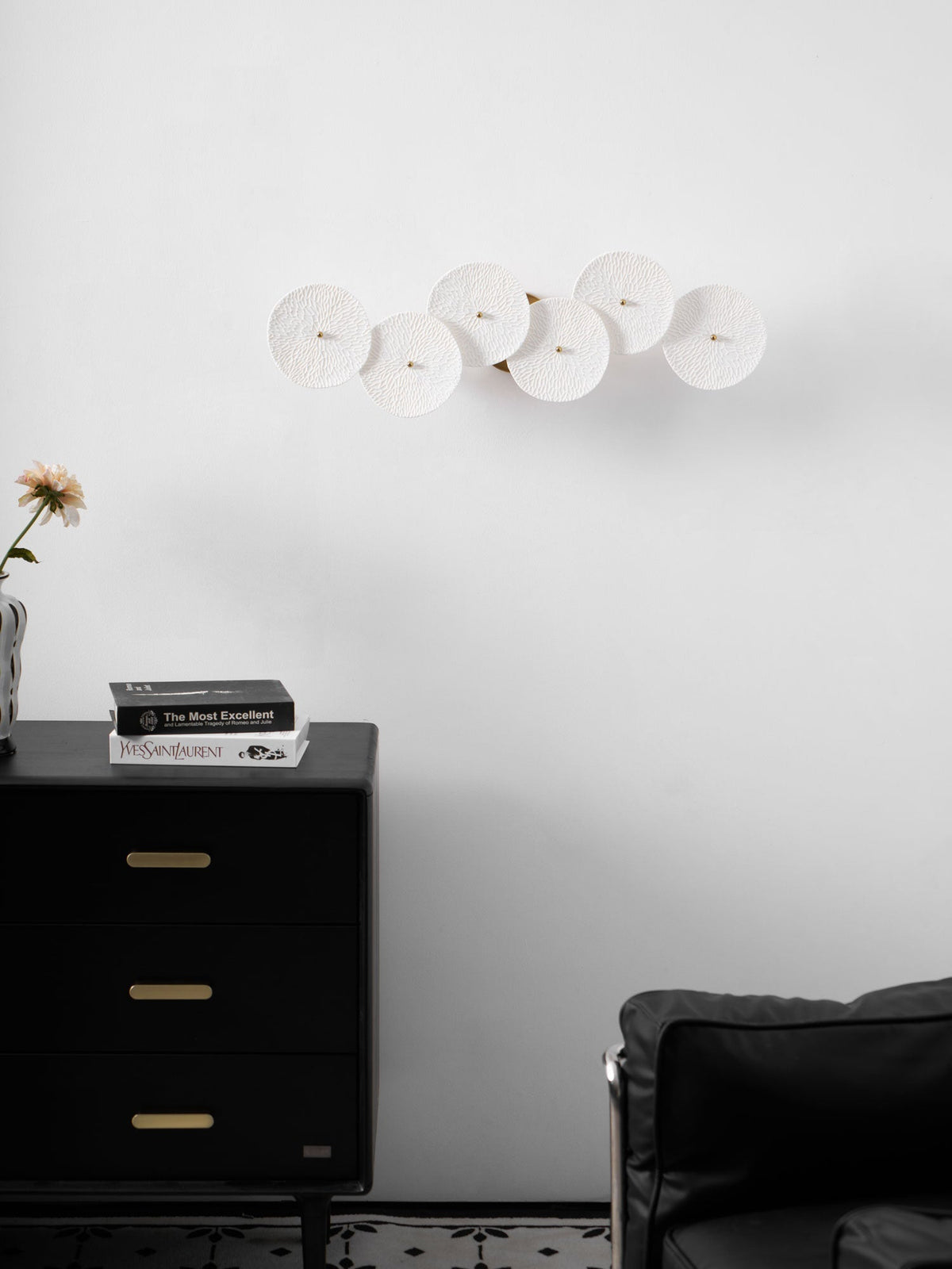 Fairhaven Lotus Petal Indoor Wall Light