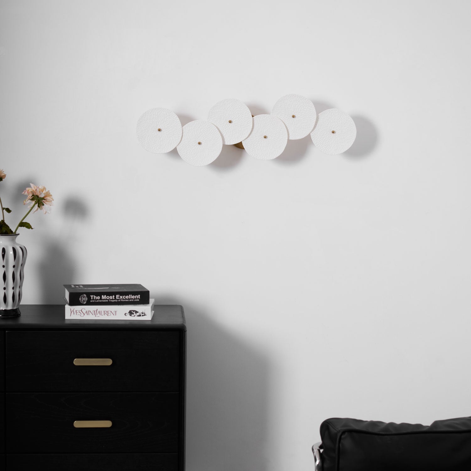 Fairhaven Lotus Petal Indoor Wall Light