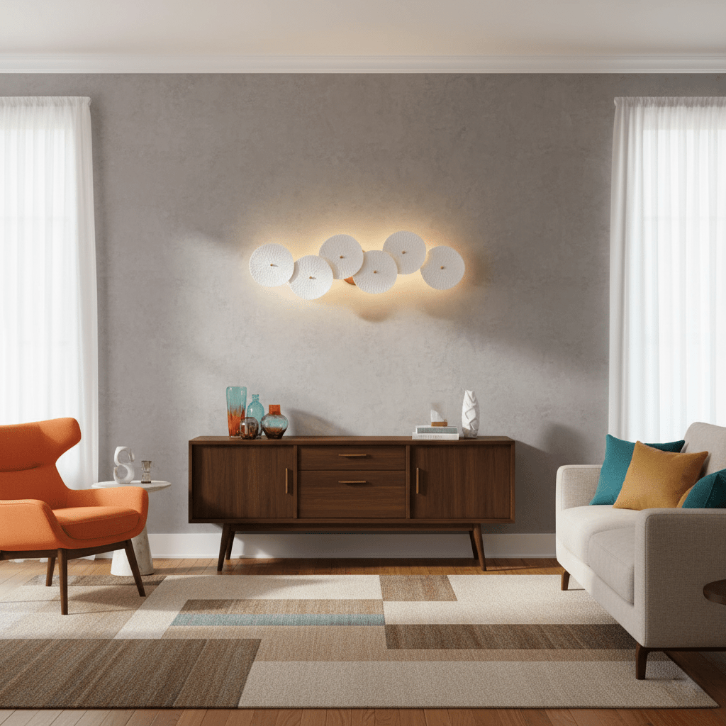 Fairhaven Lotus Petal Indoor Wall Light