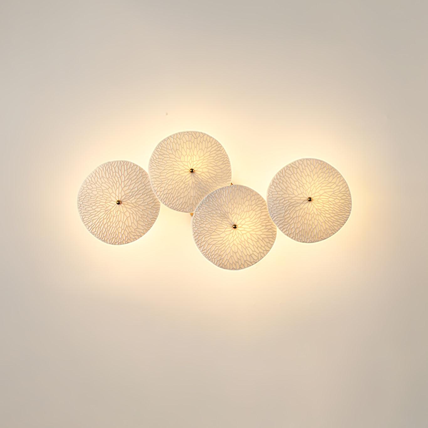 Fairhaven Lotus Petal Indoor Wall Light