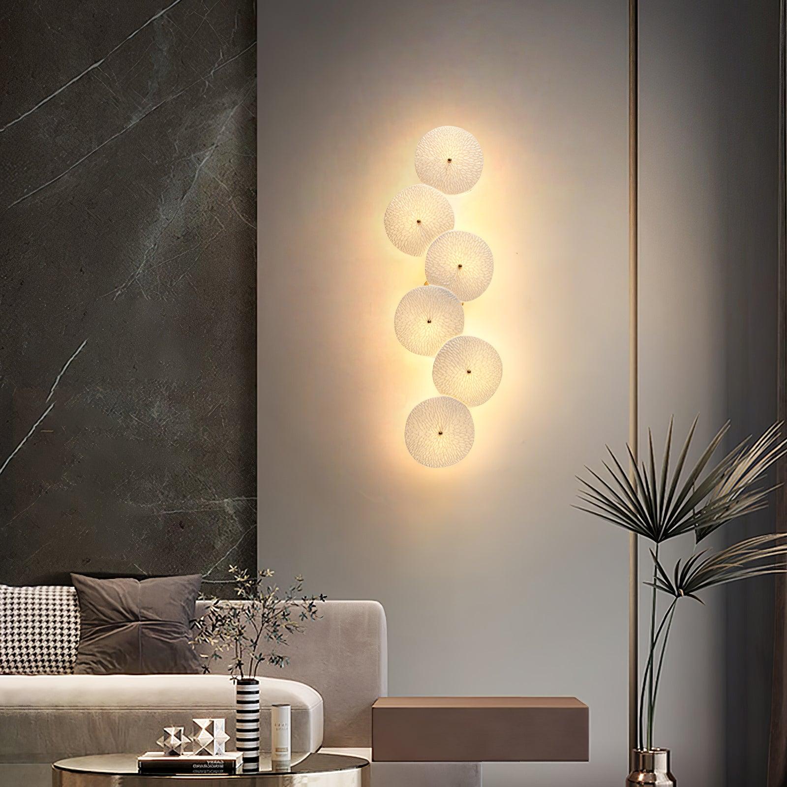 Fairhaven Lotus Petal Indoor Wall Light