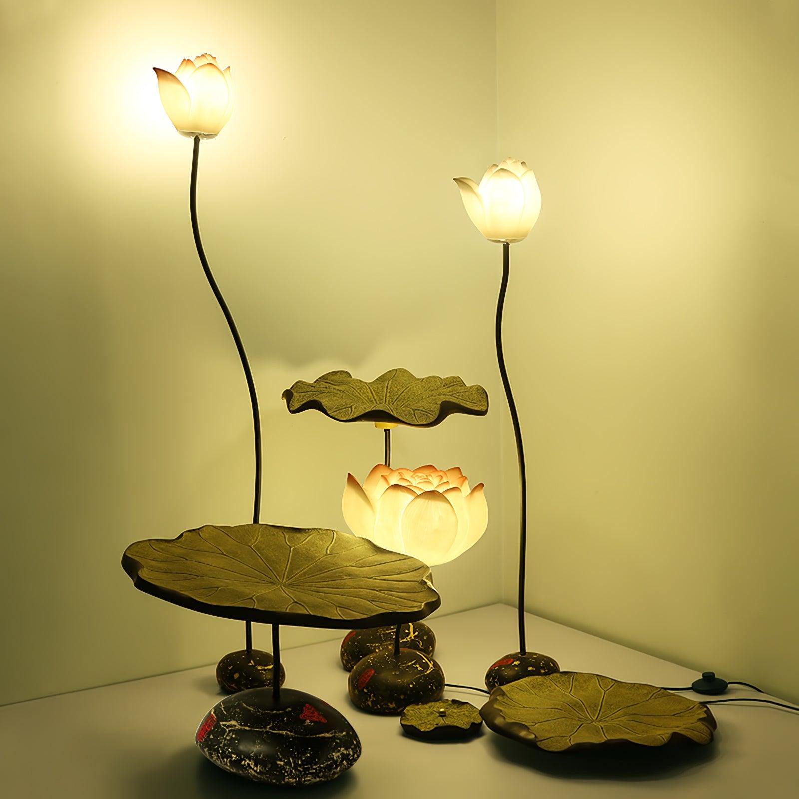 Arixen Elegant Lotus Floor Lamp