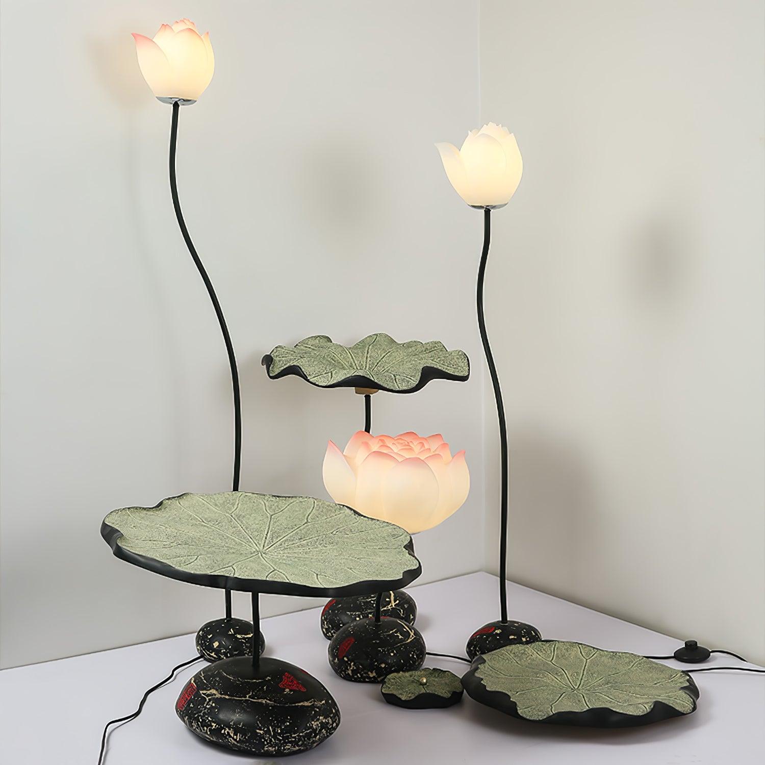 Arixen Elegant Lotus Floor Lamp