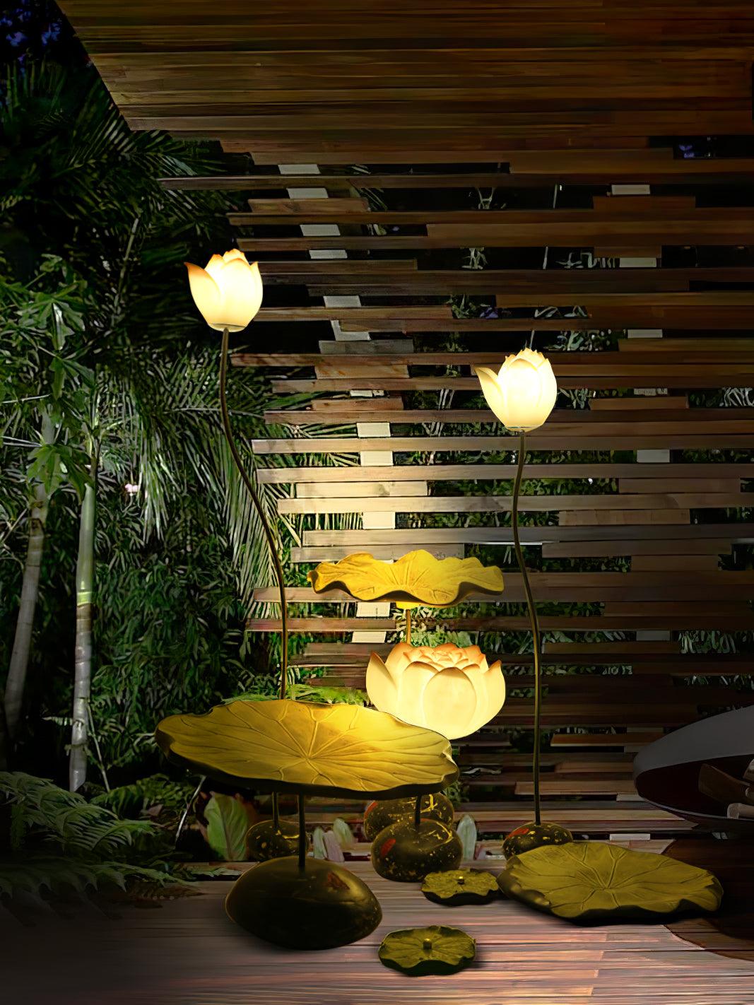 Arixen Elegant Lotus Floor Lamp